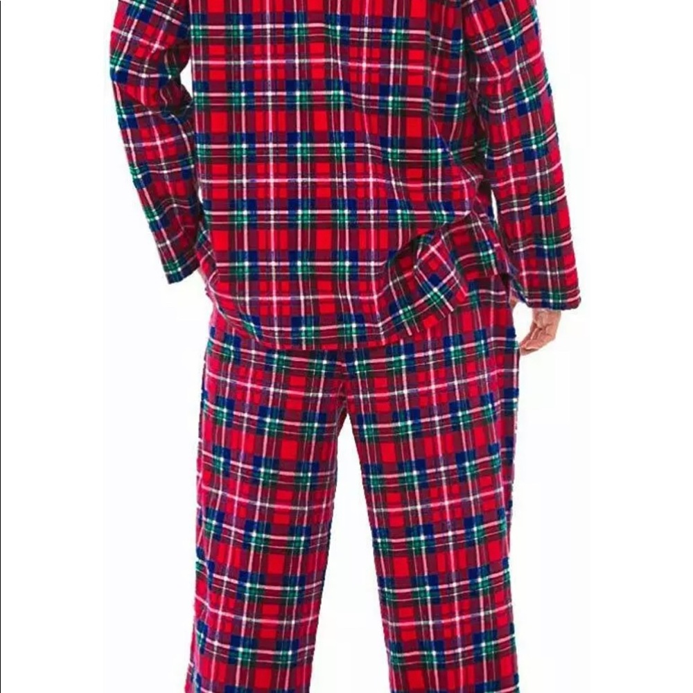 ALEXANDER DEL ROSSA Men’s Plaid Pajama Set L - Picture 4 of 8